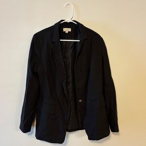 Loft Black Blazer Size 14